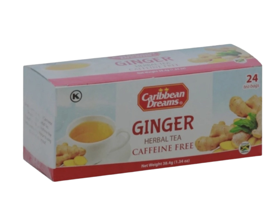 Caribbean Dreams Ginger Tea 24's