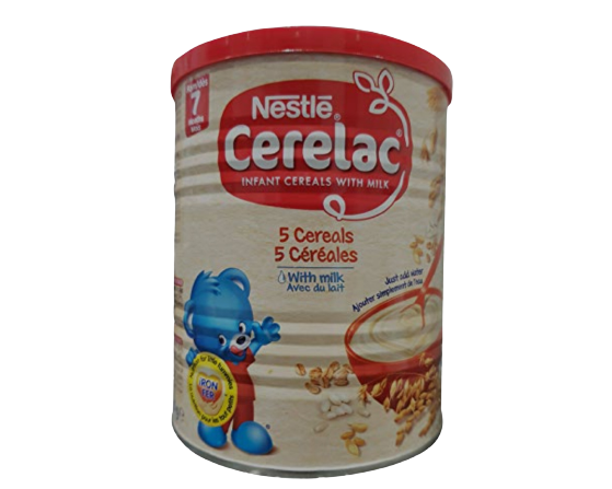 Neslte Cerelac 5 Cereals 7+ 400g