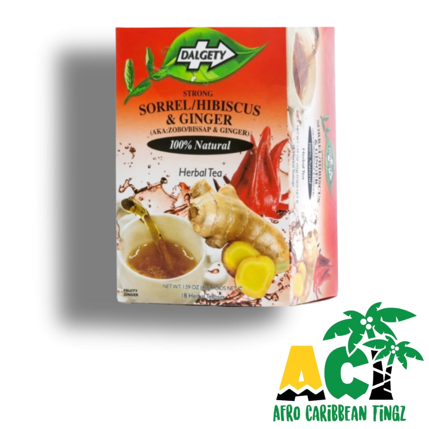 Dalgety Sorrel & Ginger Tea 40g